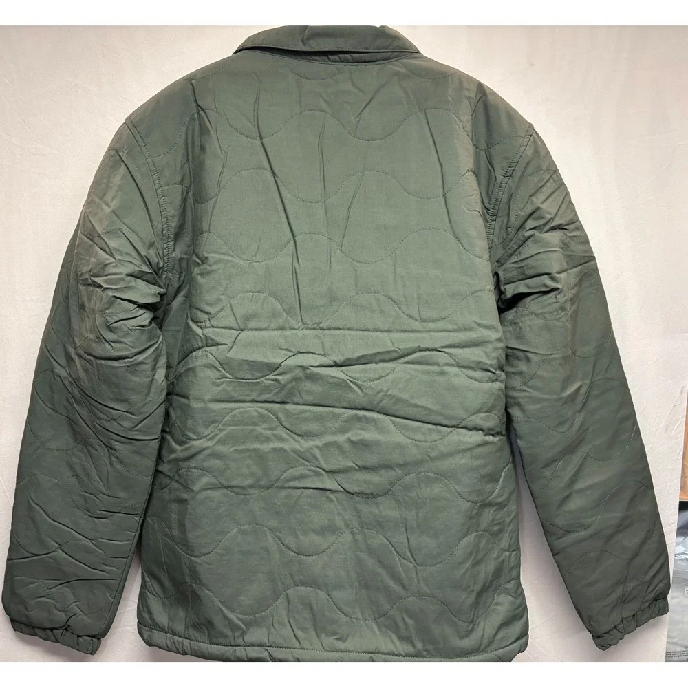 Oakley Quilted Sherpa Jacket Mens New Dark Brush Regular Fit Long Sleeve 2XL NWT